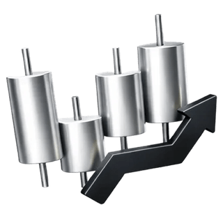 3D candlestick chart trading icon featured on the Keen Equitondary about page